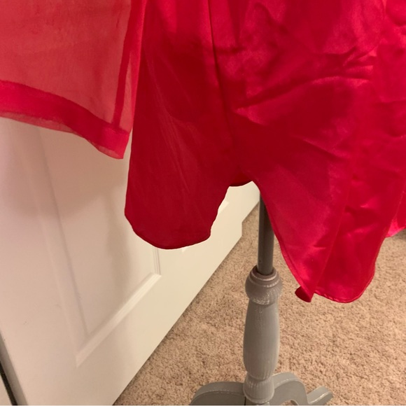 VICTORIA’S SECRET gold label size S vintage short gown original pearl buttons - Picture 5 of 13